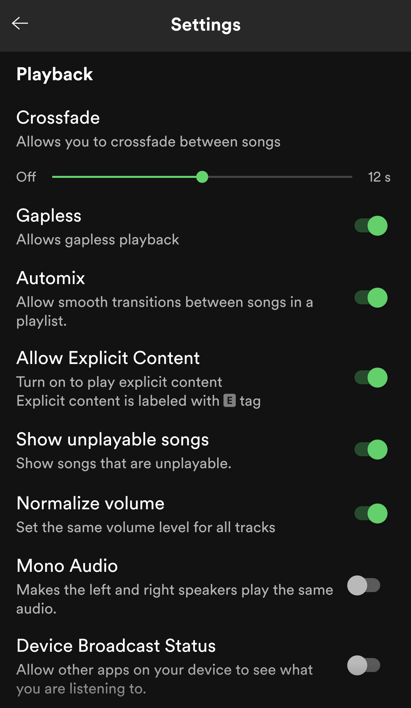 Crossfading in Music Streaming Apps –