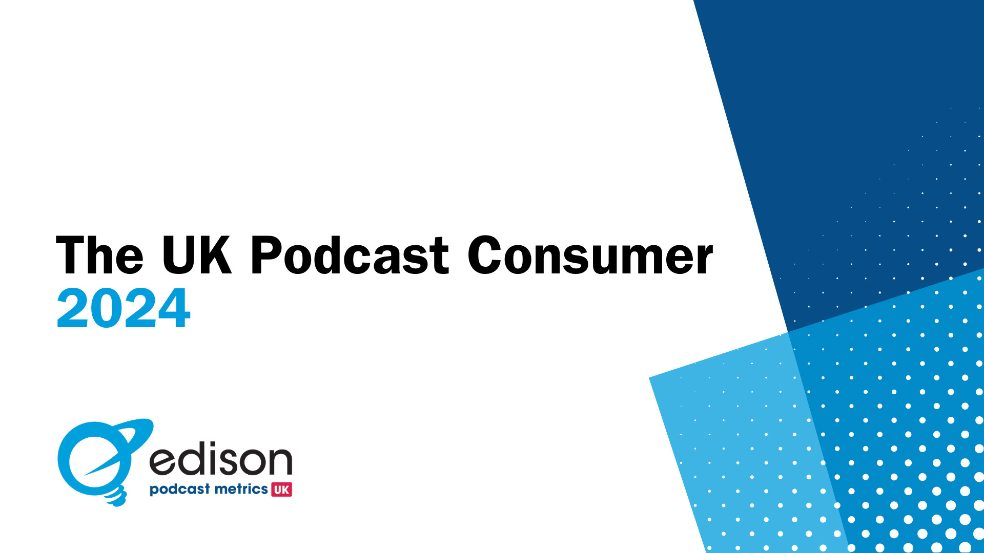 The UK Podcast Consumer 2024 – Edison Research