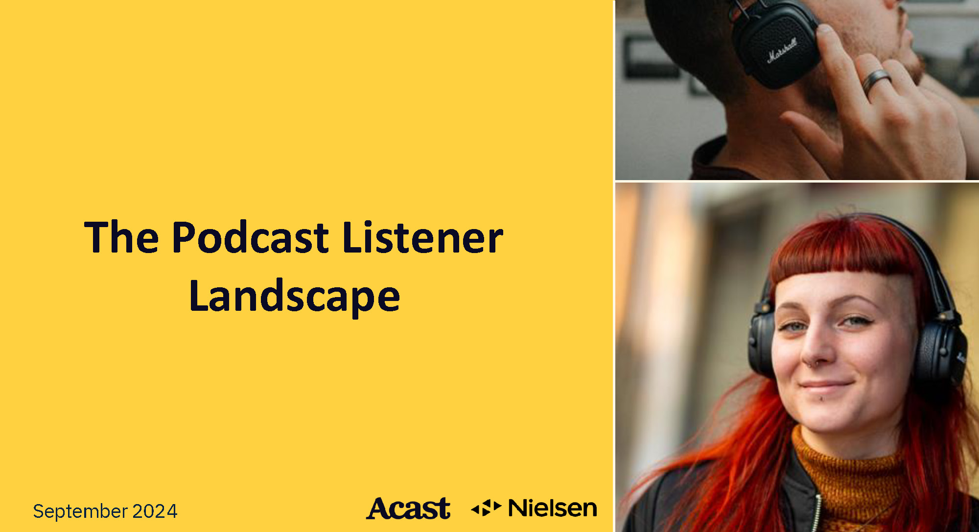 The Podcast Listener Landscape – Acast/Nielsen